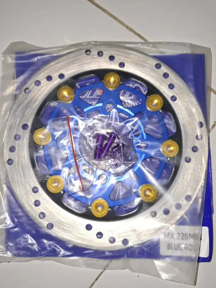 Brake,piringan nissin lengkap sama baut titanium