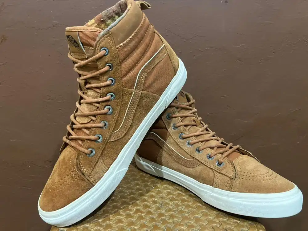Vans Sk8-Hi 46 MTE DX  Glazed Ginger/Flannel colorway (Scotchgard)