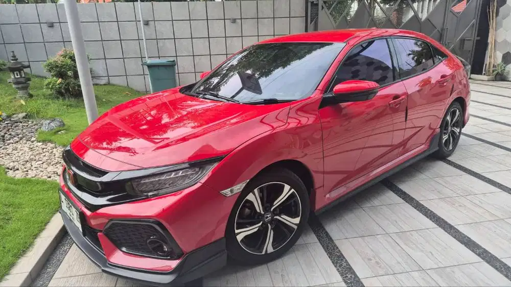 HONDA CIVIC TURBO 1,5 AT HATCHBACK - 2017- BRG MULUS SIAP PAKAI