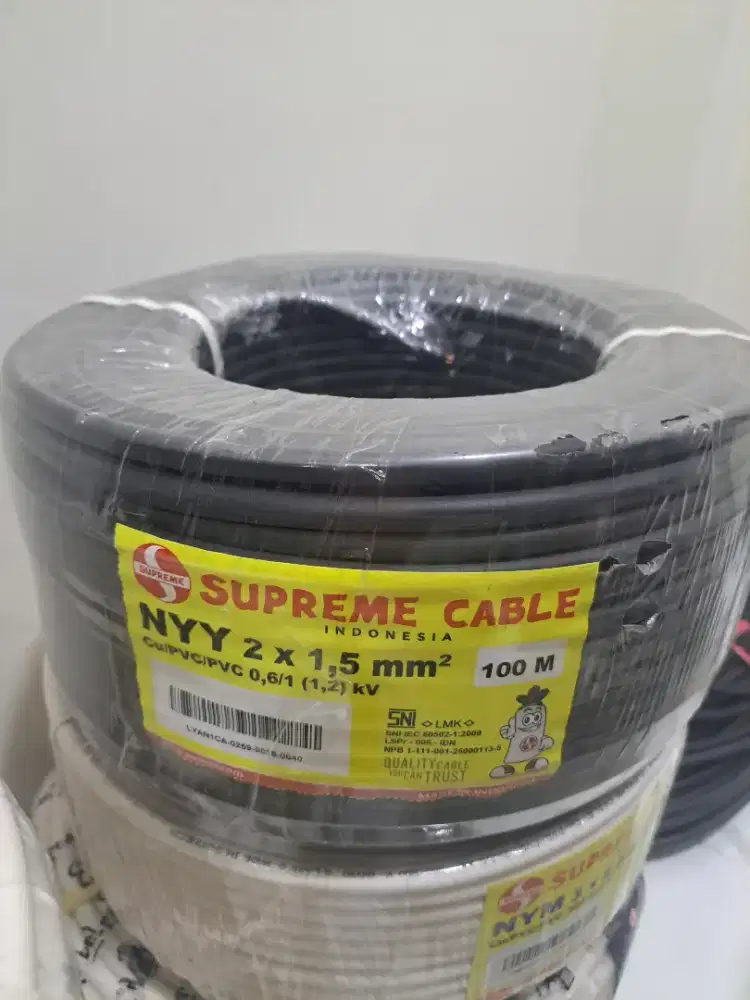Kabel NYY Supreme 2x1.5Mm(100 Meter)