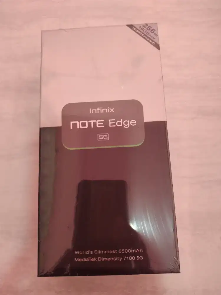 Infinix note Edge 5G Baru 8+/256