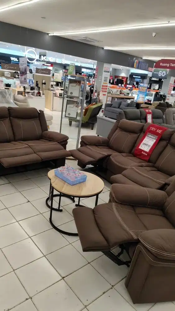 CUCI GUDANG SOFA RECLINER SET