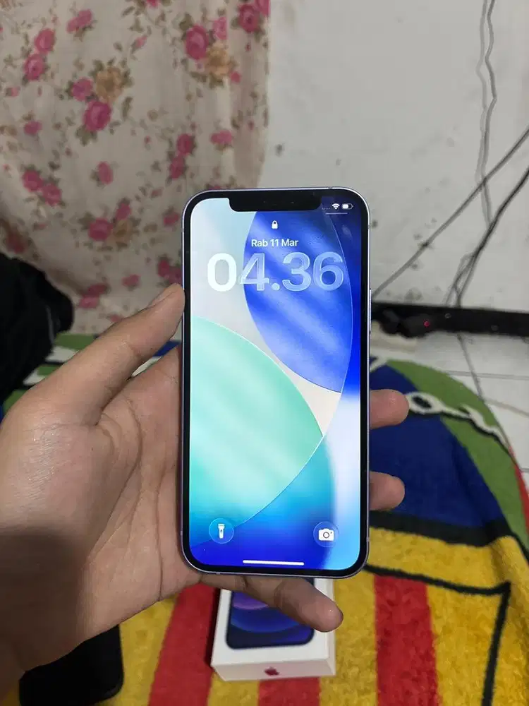 iphone 12 128gb purpple inter