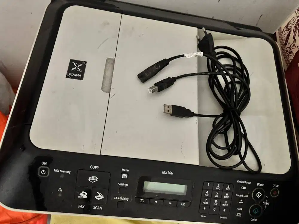 Printer Canon Pixma MX366 - KONDISI BEKAS PAKAI