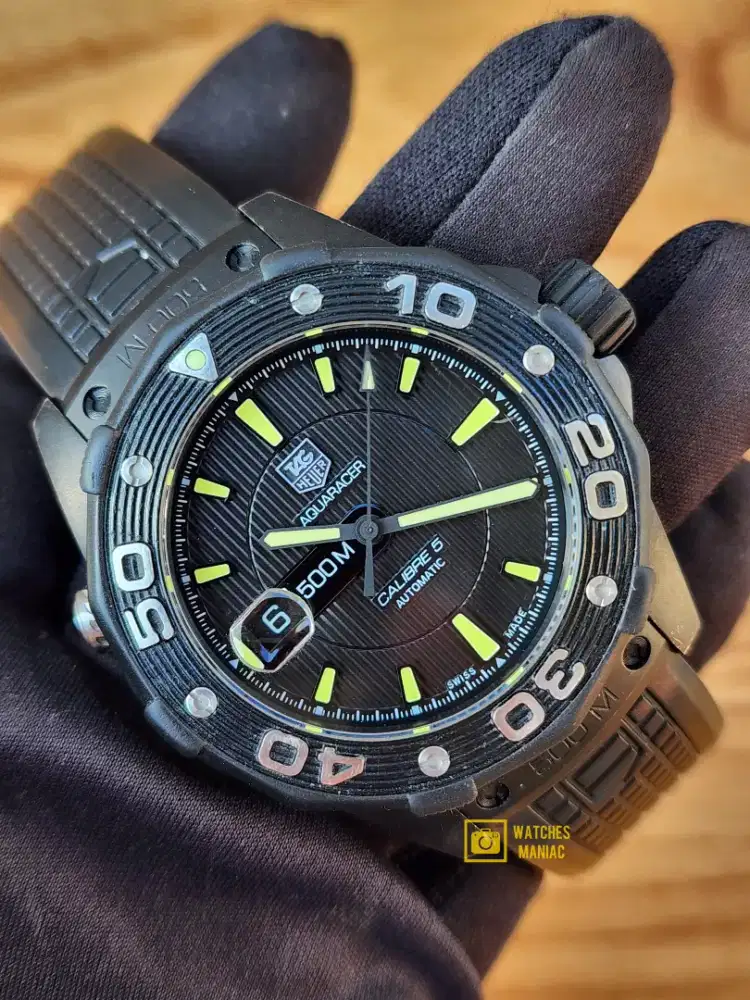 Jam Tangan Luxury Original Tag Heuer Aquaracer Titanium Automatic Swis