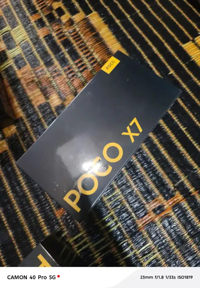 poco X7 ram 8/256 masih segel box baru garansi resmi