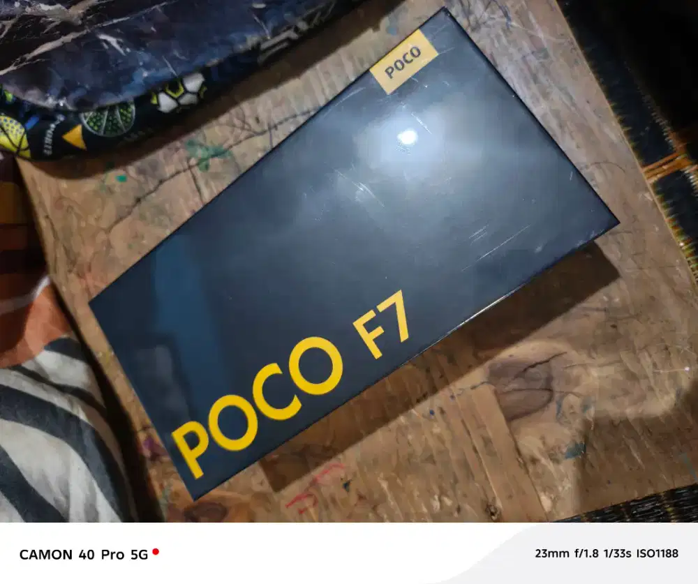 poco F7 ram 12/512 masih segel box baru garansi resmi