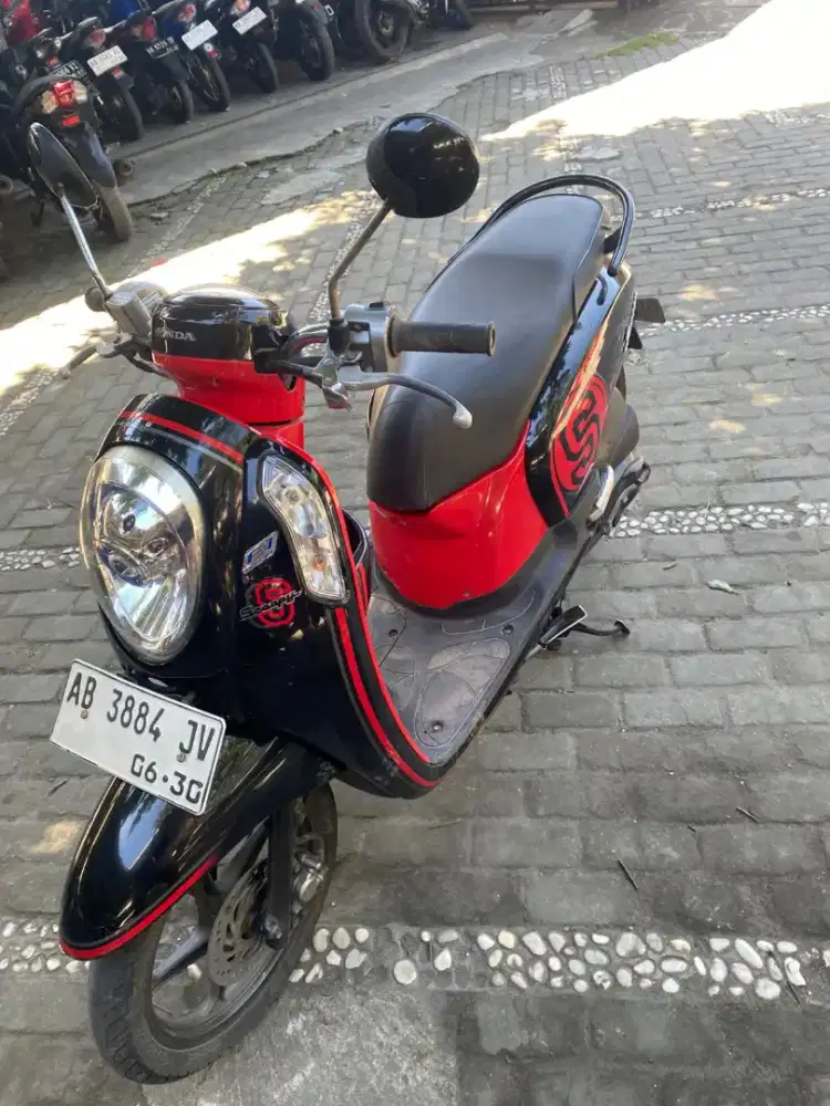 Honda Scoopy injeksi THN 2014 plat AB Bantul
