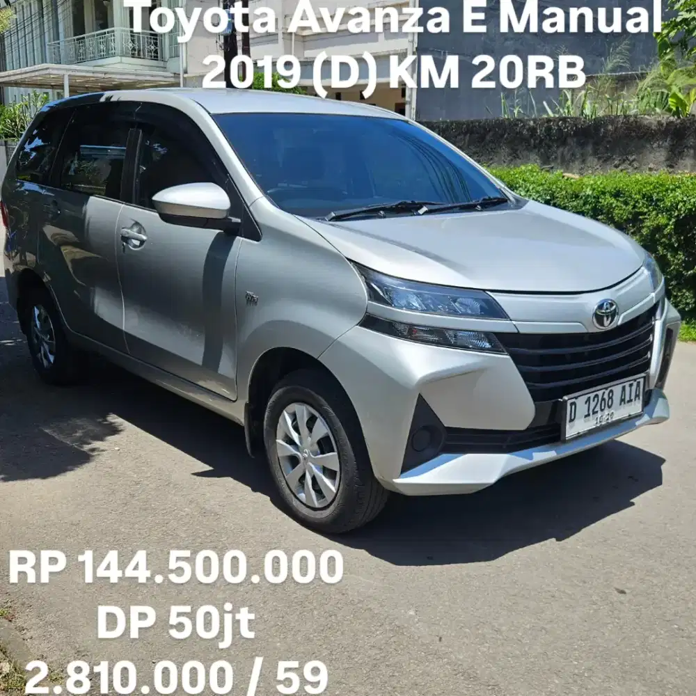 Antik KM 24RB.. Toyota Avanza E Manual 2019 (D)