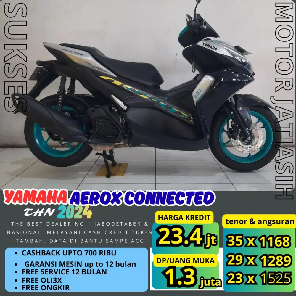 PROMO SUKSES MOTOR TERMURAH YAMAHA AEROX CONNECT 2024