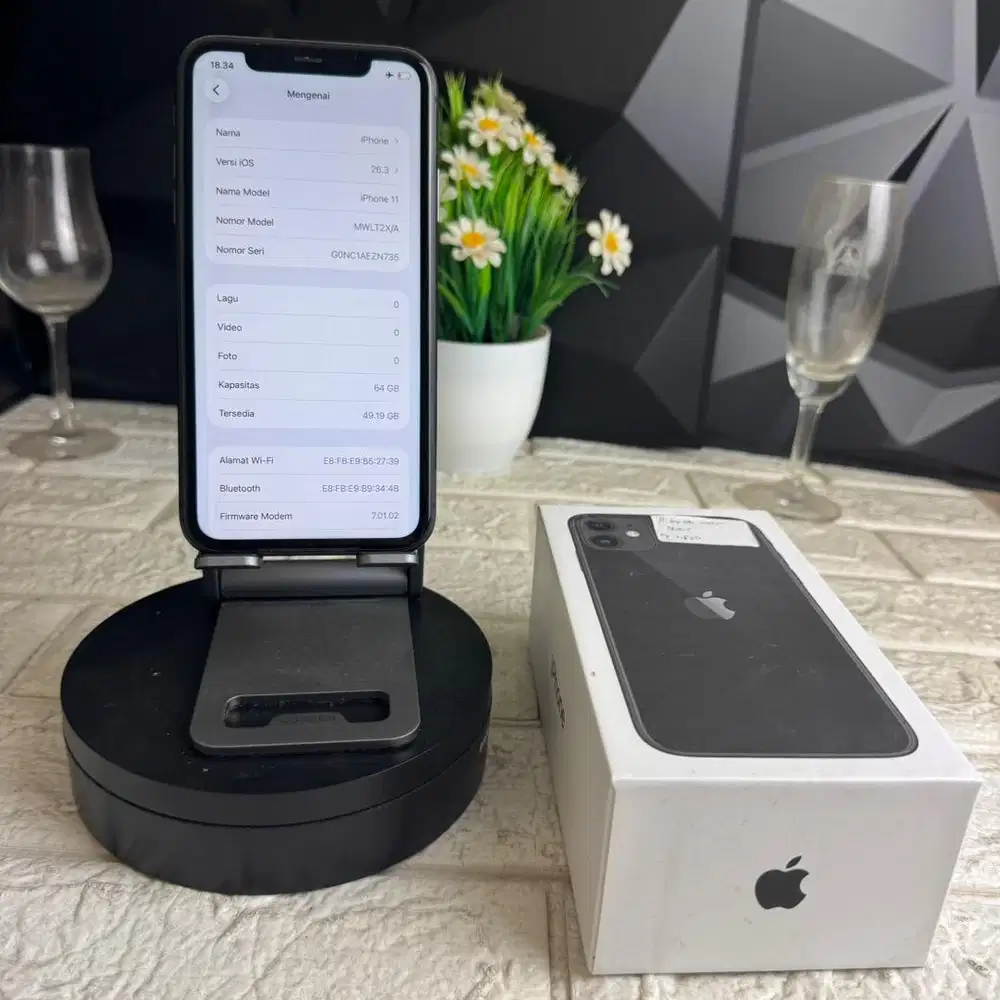 iphone 11 64gb ex inter all operator Bisa COD dan TT