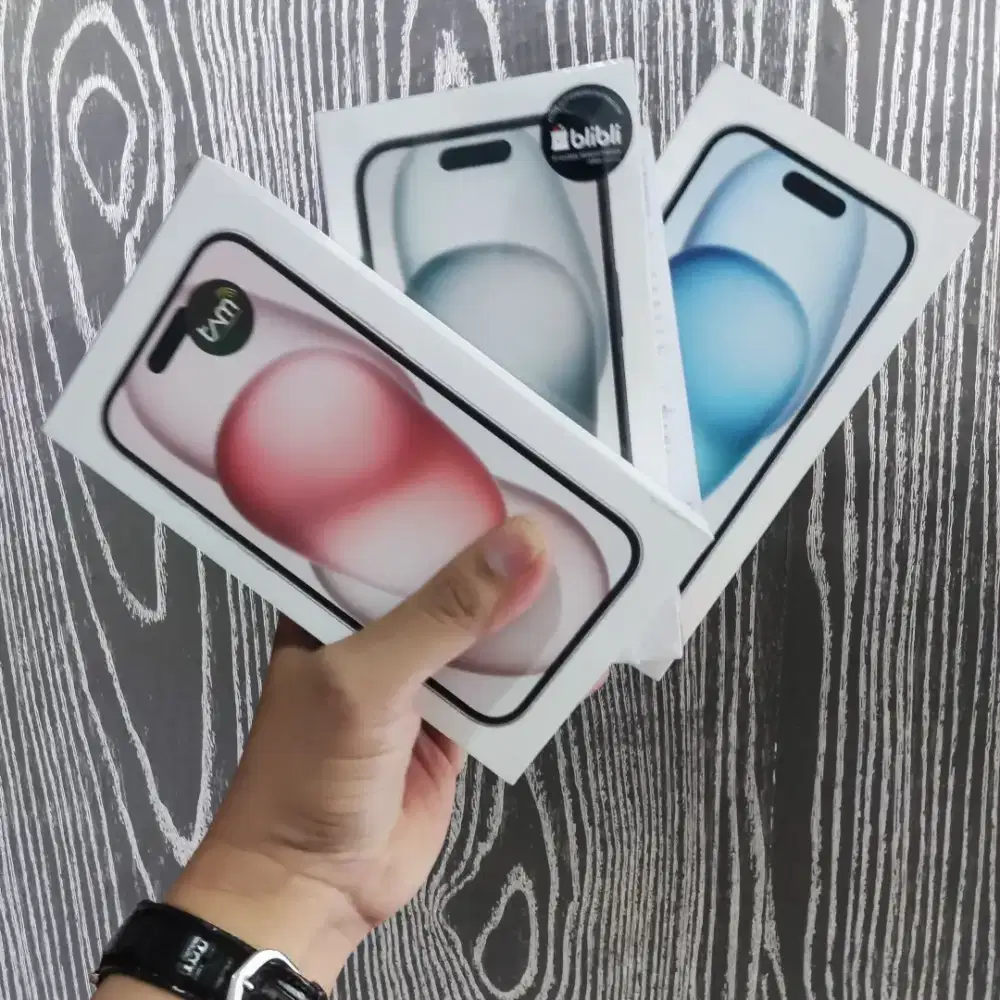 iPhone 15 128 Garansi Resmi (iBox/GDN) BARU SEGEL BOX BNIB