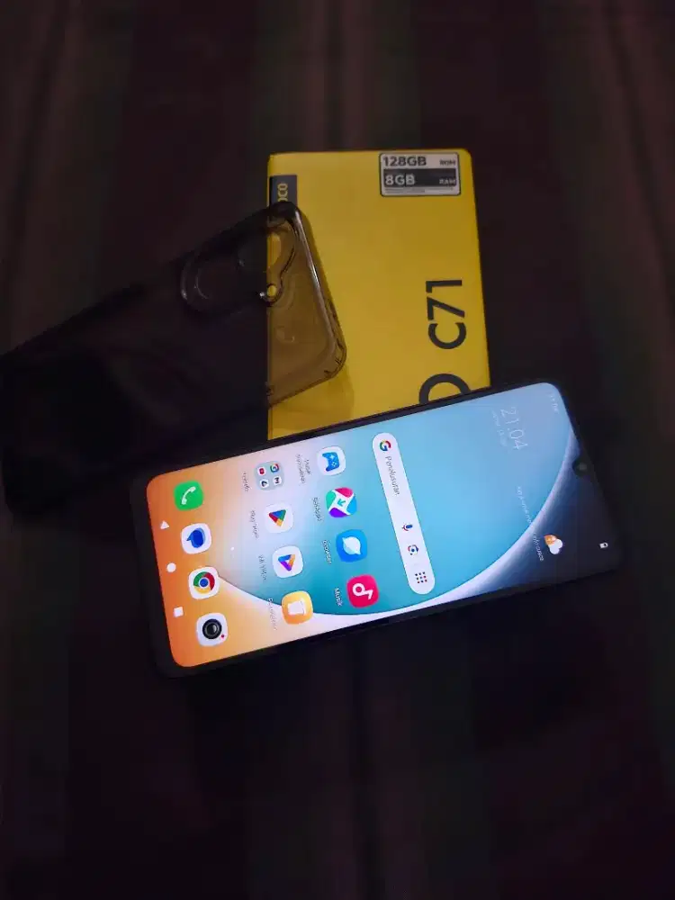 Poco C71 RAM 4+4/128GB Garansi resmi ON Des 2026 istimewa 99%