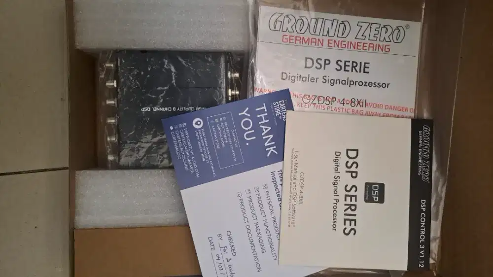 Processor DSP groundzero murah