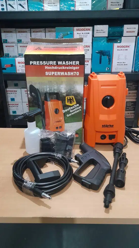 STARKE SUPERWASH70 Mesin Jet Cleaner 70Bar (Alat cuci motor/mobil)