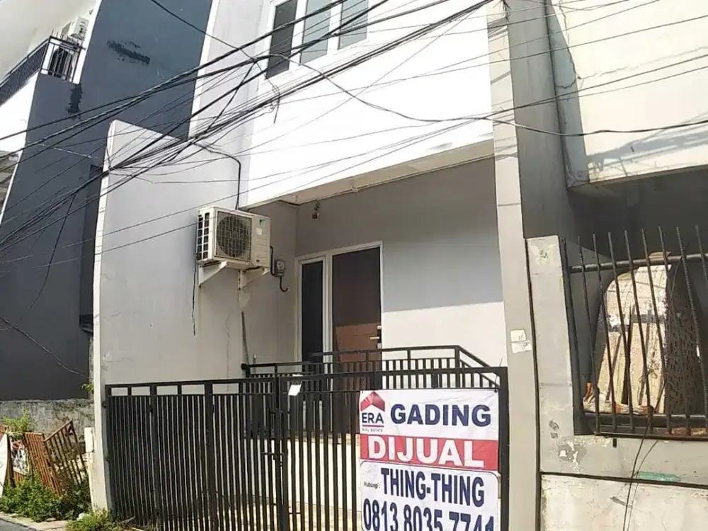 Ss2940- Murah Dijual Rumah Minimalis 5x15 Siap Huni di BCS Klp Gading