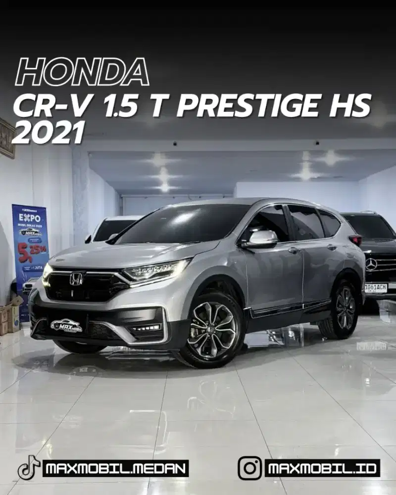 [DP 60JT‼️] HONDA CRV 1.5 T PRESTIGE SENSING CVT 2021 pemakaian 2022