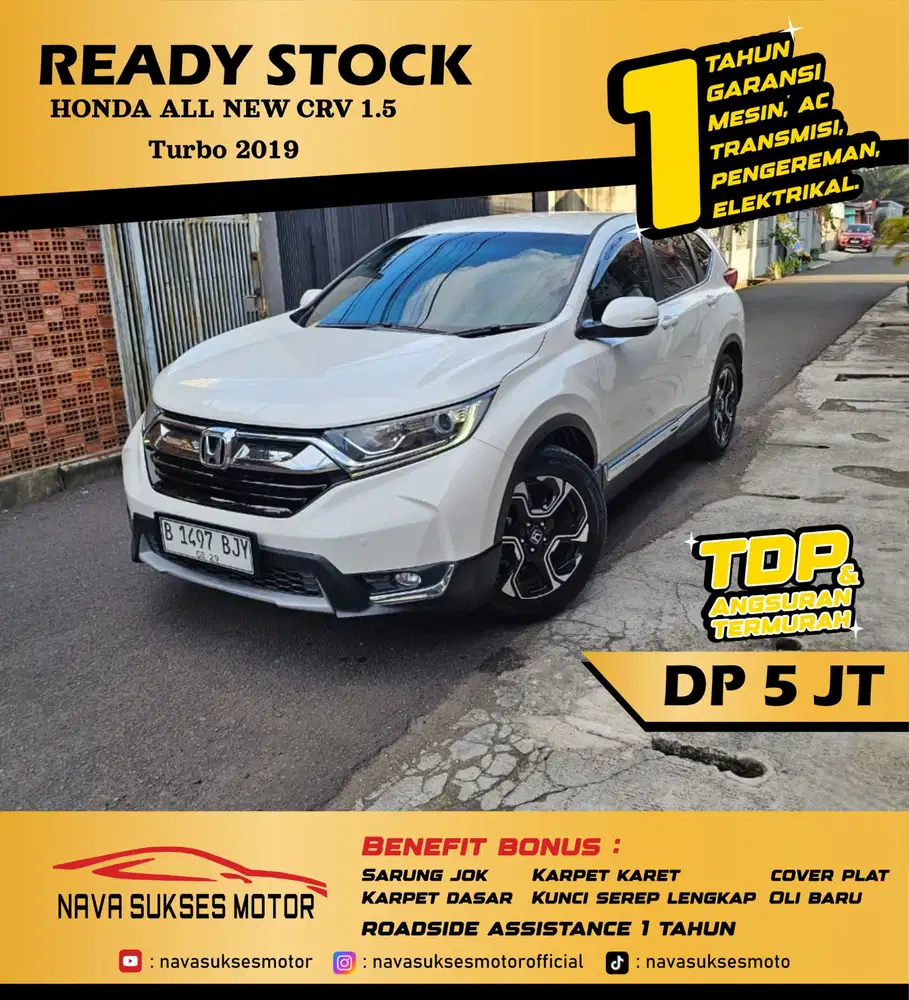 TDP 5 JUTA - CRV TURBO 2019