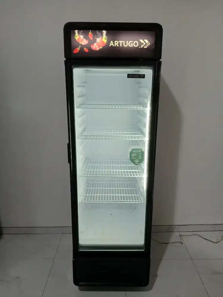 Showcase Merk Artugo 4 Rak Seperti Baru murah bandung