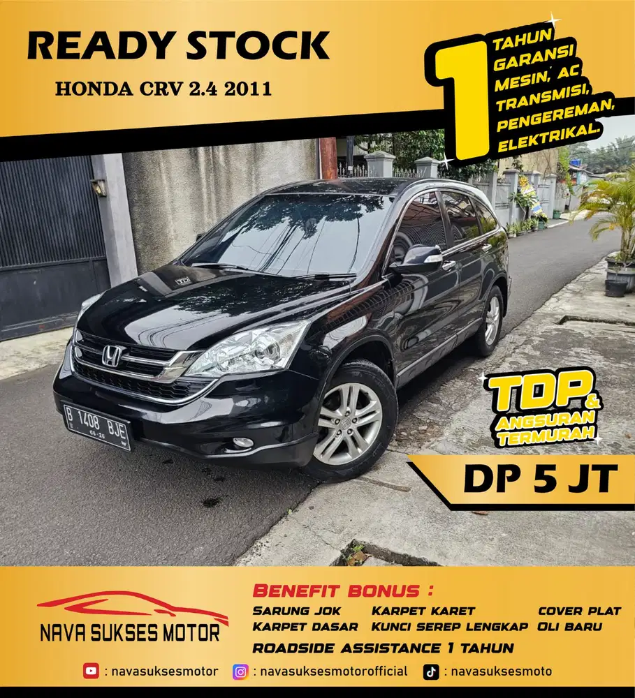 TDP 5 JUTA - CRV 2.4 2011