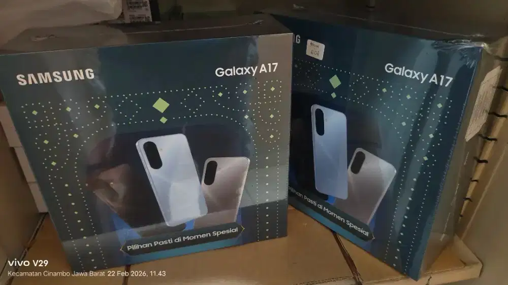 Samsung A17 8+8/128 NFC Baru spesial giftbox