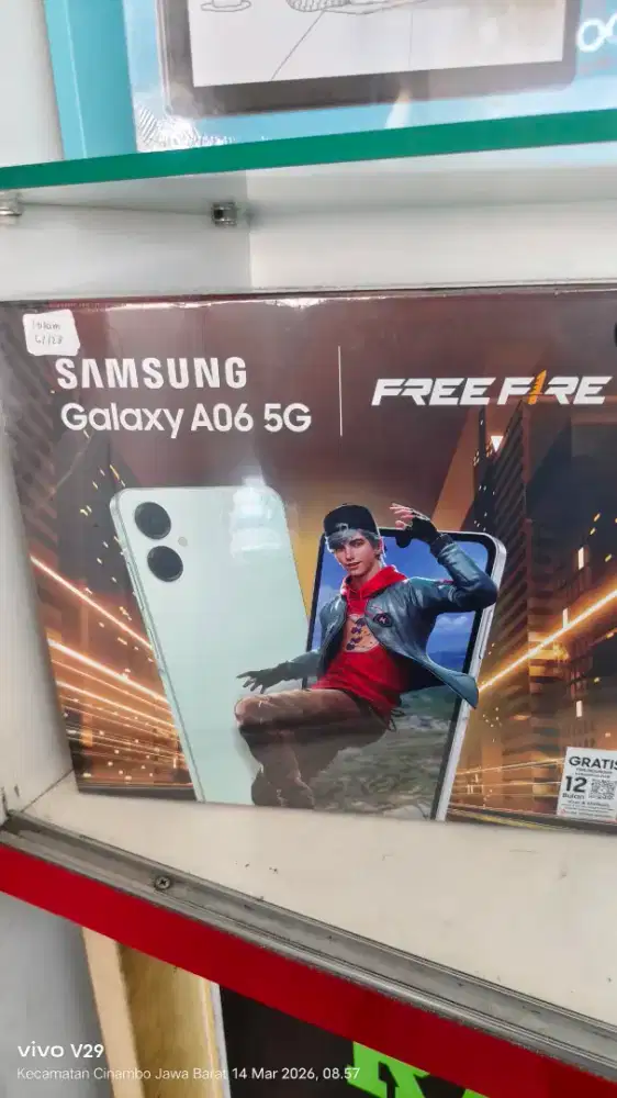 Samsung A06 5G 6+6/128gb baru spesial giftbox gaming