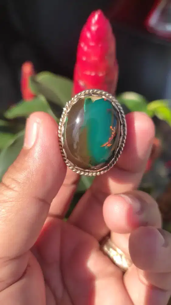 Batu Garut Hijau Oren