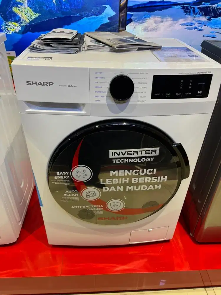 mesin cuci sharp fl 8kg