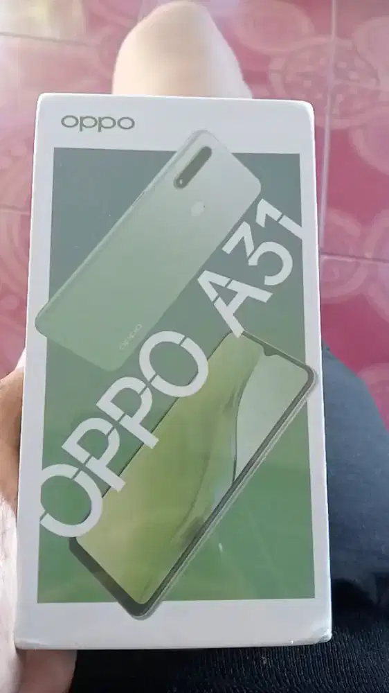 oppo A31 8/256 barang masih belum dibuka dikotak