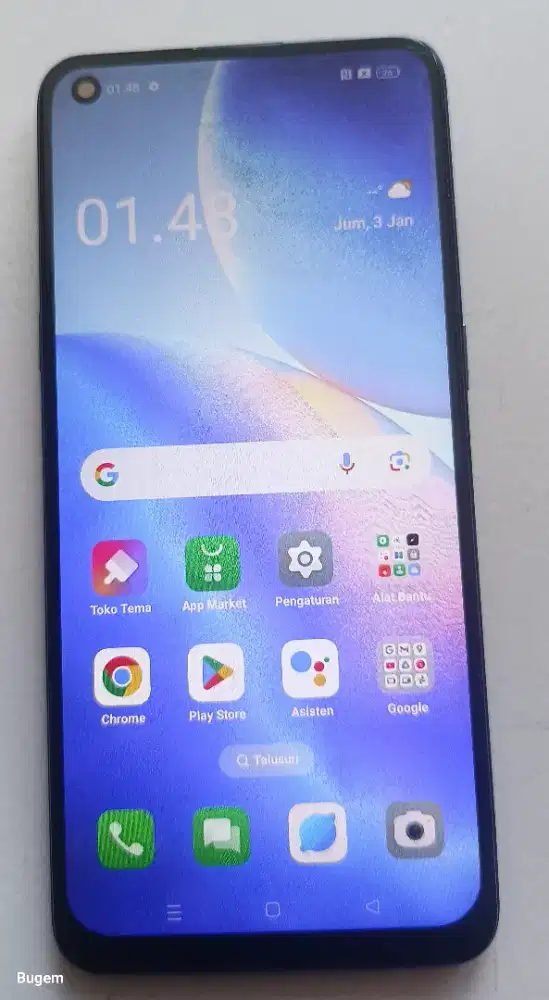 HP OPPO RENO 5  8/128,.bekas ganti lcd,sentuh  aman.semua normal depok