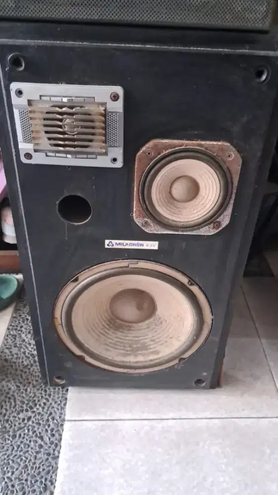 Speaker 2 biji 10 inc milacron jual murah