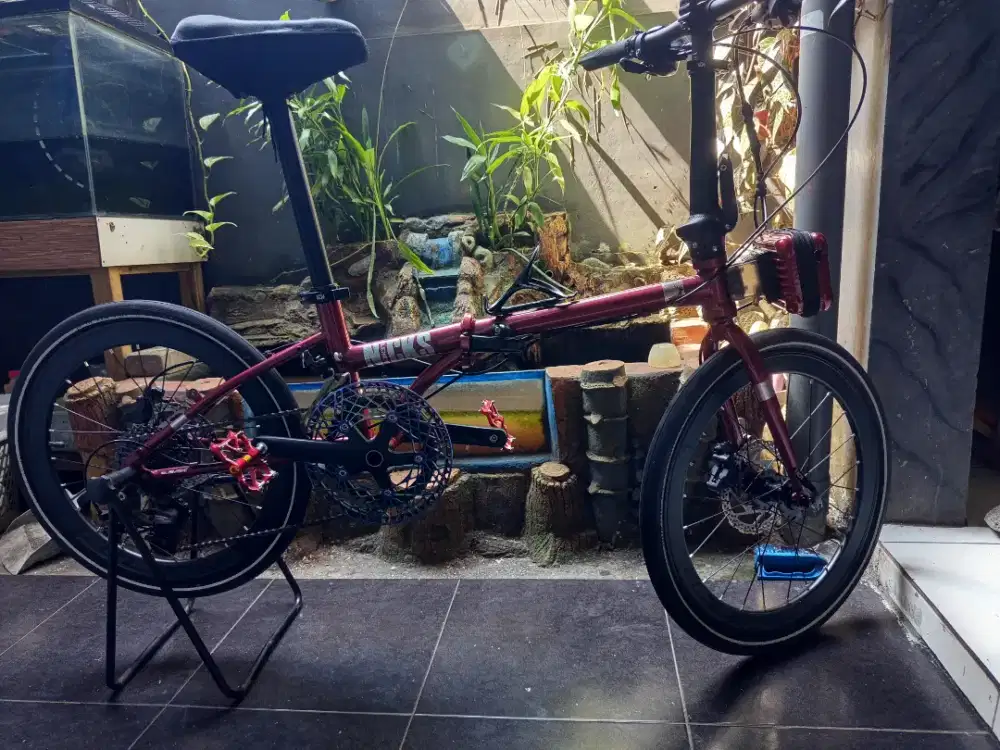 Di Jual Sepeda lipat 20 Element Nicks New 2022
