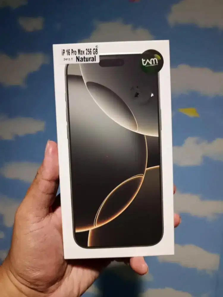 Iphone 16 pro max ibox baru dan segel