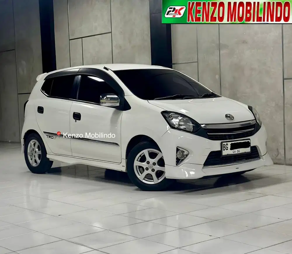 [Km 57rb] Agya 1.0 TRD MT 2015/2016 putih,sangat istimewah dp 20jt