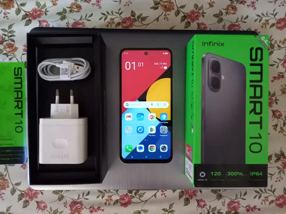 INFINIX SMART 10 2025 RAM 4+4/64