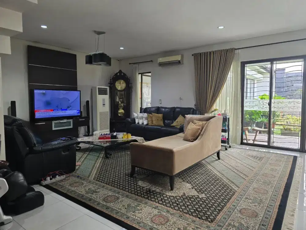 Dijual Rumah Kondisi Semifurnish Rapi dan Asri di Virginia Lagoon BSD