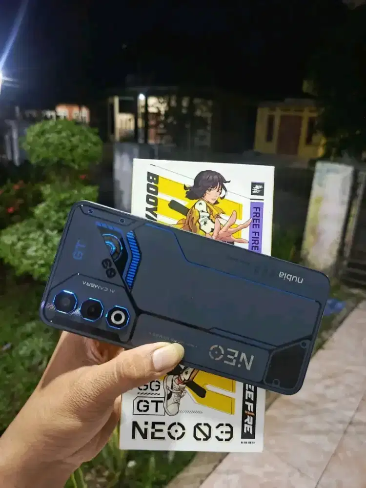 NUBIA NEO 3 GT 5G FULLSET ORI (8+12/256GB) HP GAMING GARANSI PANJANG