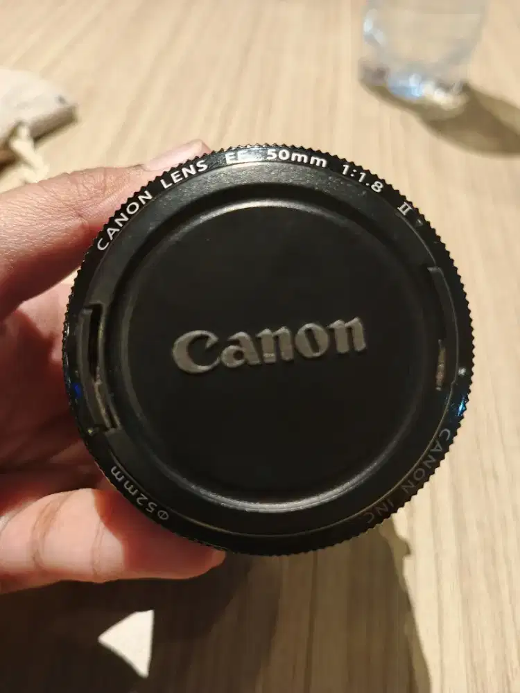 Lensa Canon 50mm + Converter / Adapter