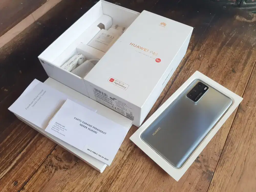 Huawei P40 HP 5G Kamera Leica Like New Garansi Resmi HP Kecil Mini