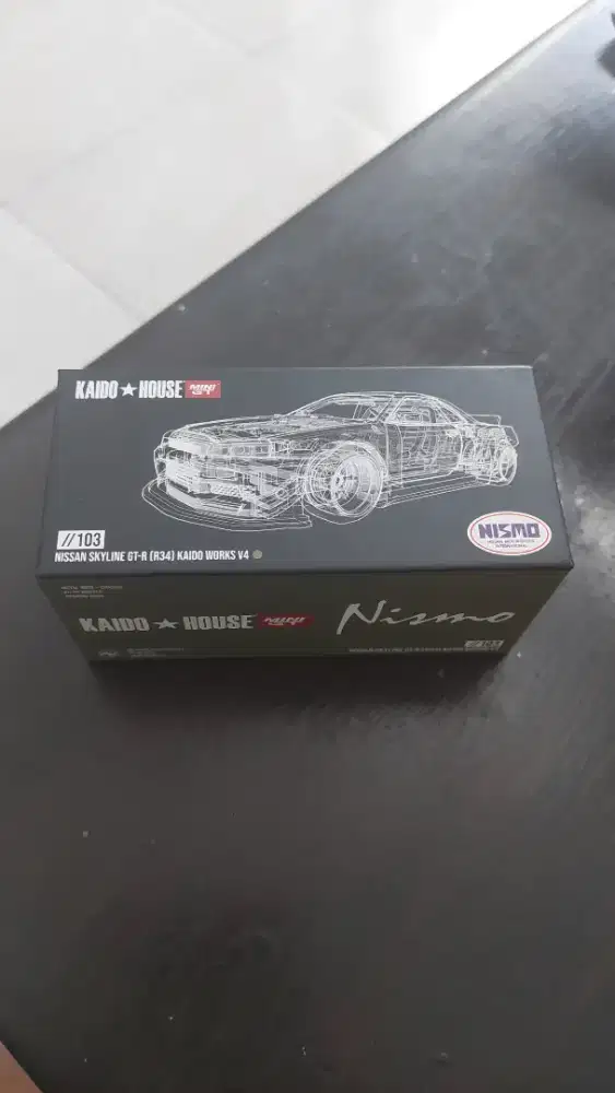 KAIDO House minigt Nismo Nissan gtr r34 v4 green