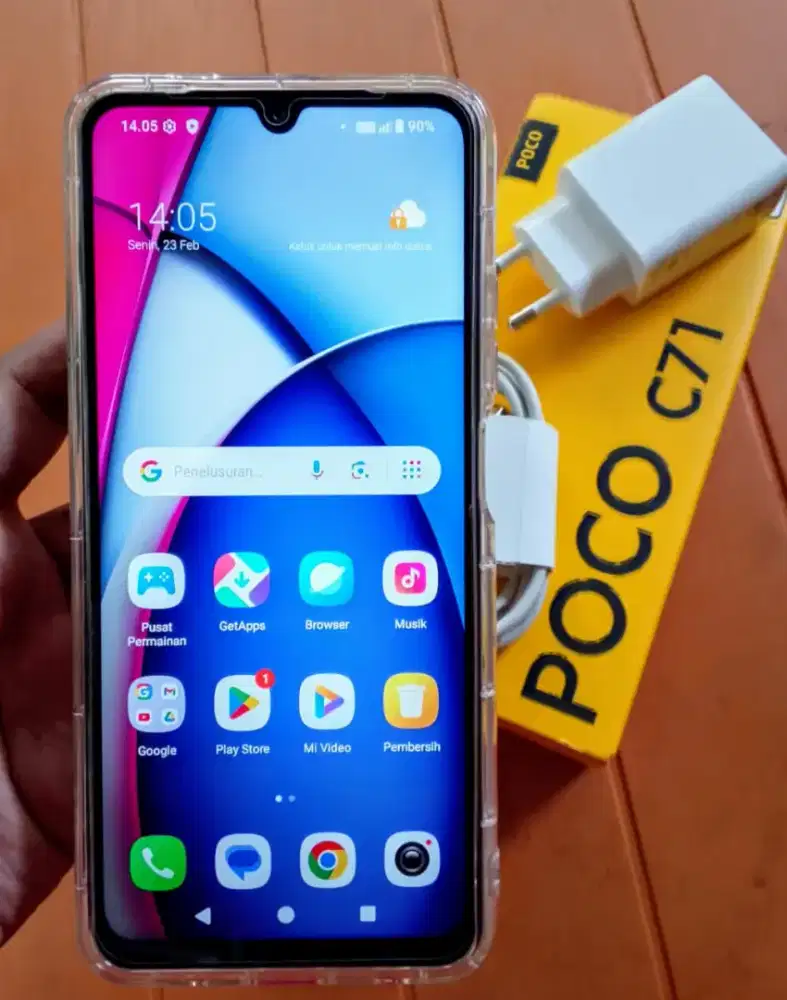 Poco C71 Ram 4+4/128 Mulus, Fullset