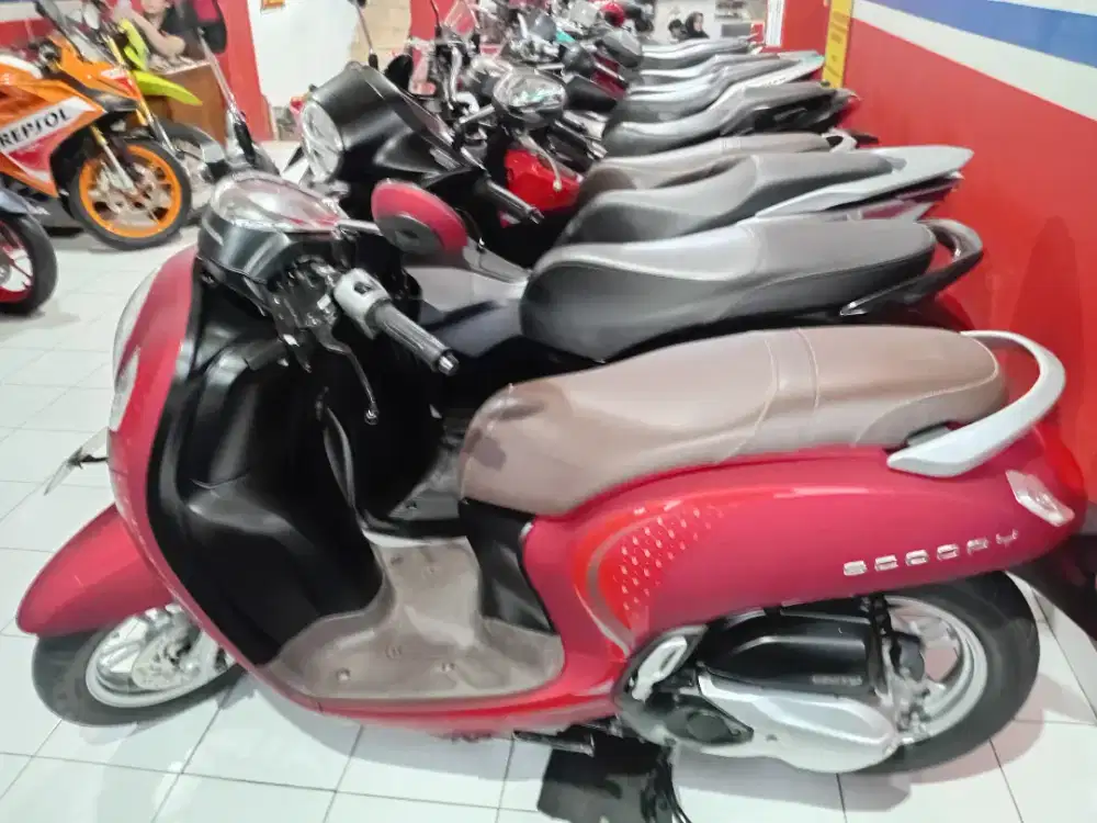 SCOOPY MERAH KEYLESS TH 2024, DP 500 RINU
