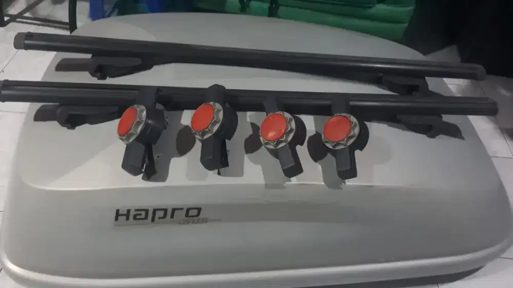 roofbox hapro carver & roofrail