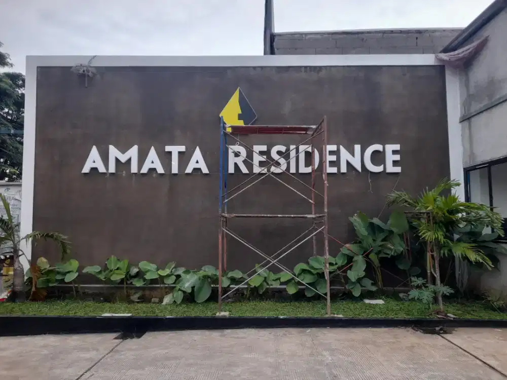 Jual huruf timbul untuk rumah, cluster ,perumahan dan kantor