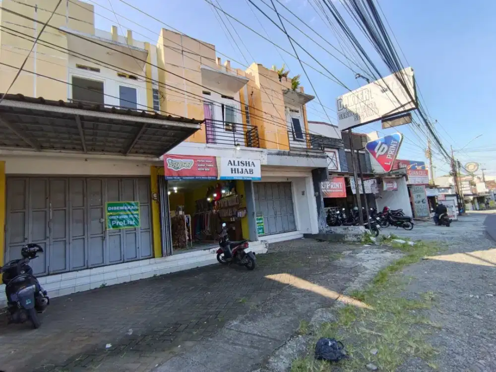 Disewakan Ruko Murah Meriah Lokasi Di Purwokerto Padat Ramai 1 Menit Ke UMP