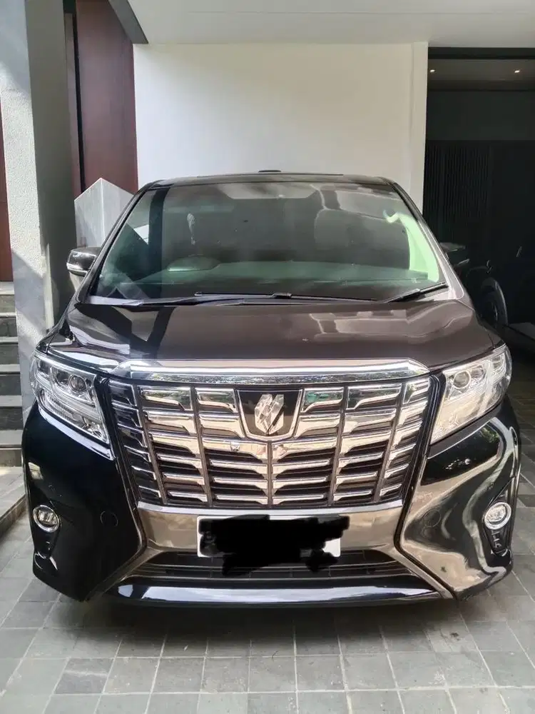Dijual alphard G 2017 hitam
