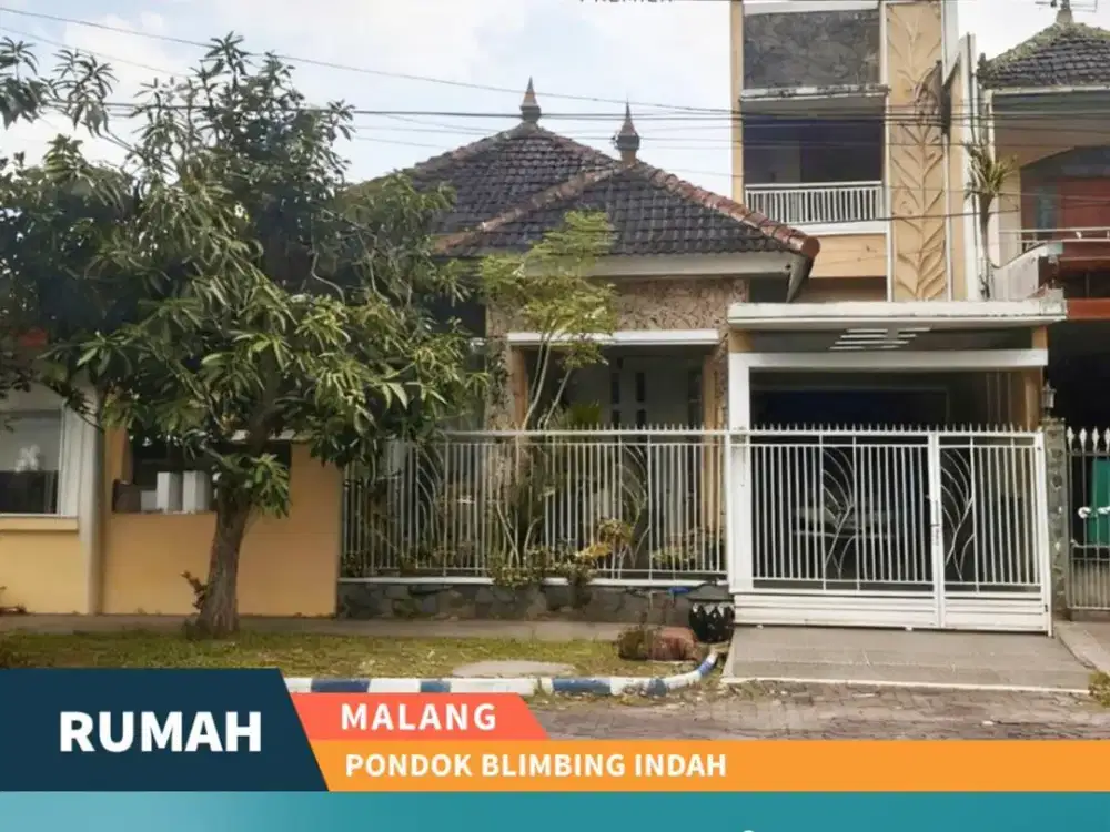 Dijual Rumah Banyak Kamar Tidur di PBI Araya Blimbing Malang
