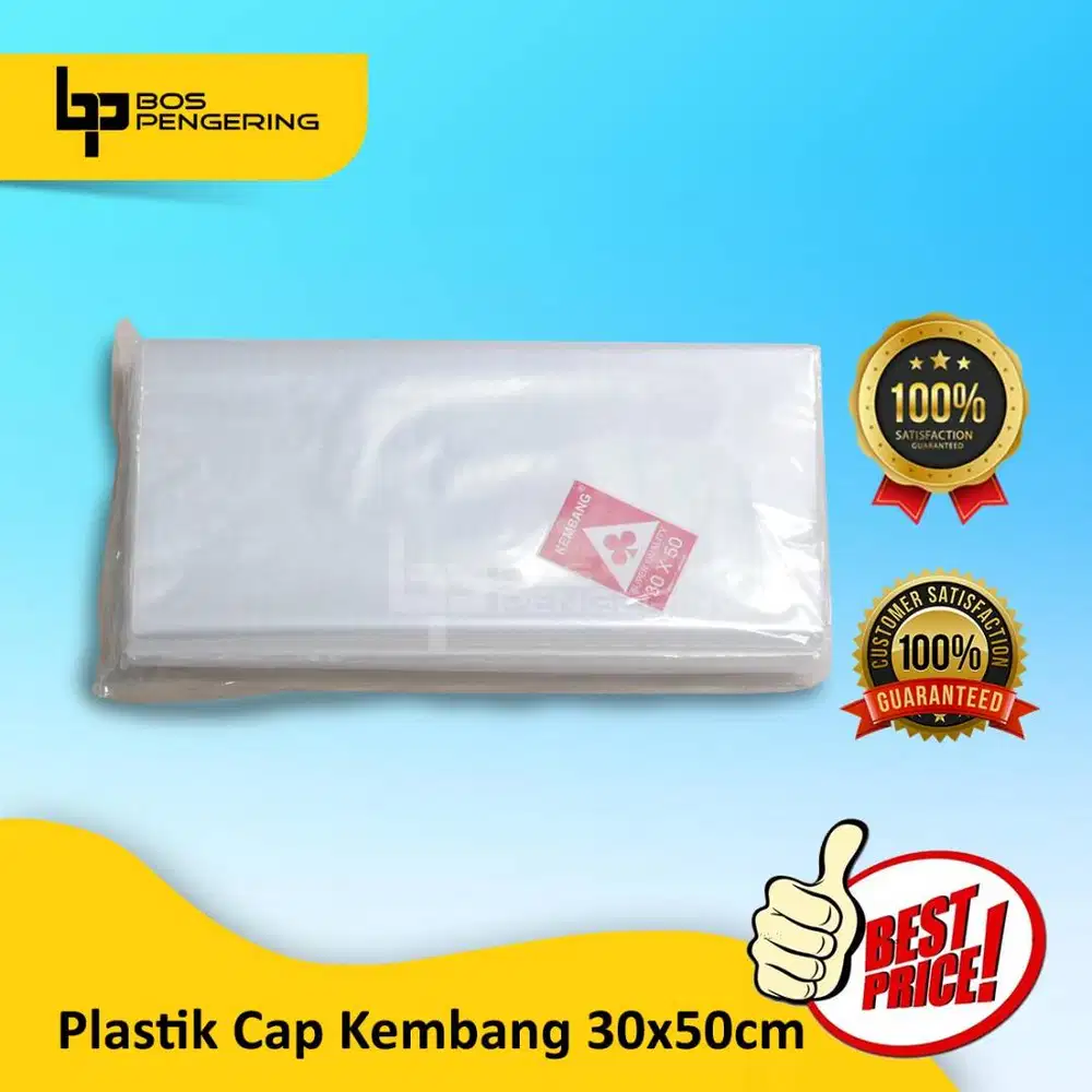 Plastik Packing Laundry Cap Kembang