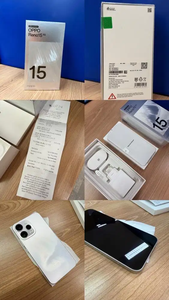 Oppo Reno 15 5G 8/256 GB White