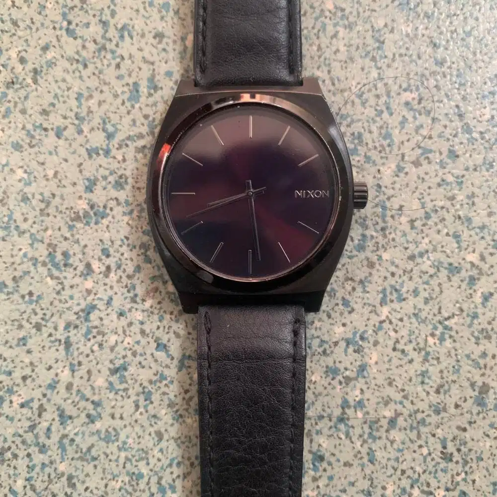 Nixon Time Teller Black